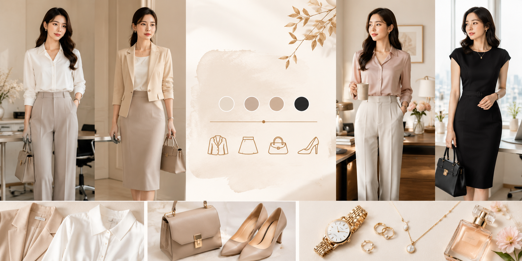15 Cách Phối Đồ Công Sở Nữ Thanh Lịch, Hiện Đại Và Dễ Ứng Dụng Mỗi Ngày