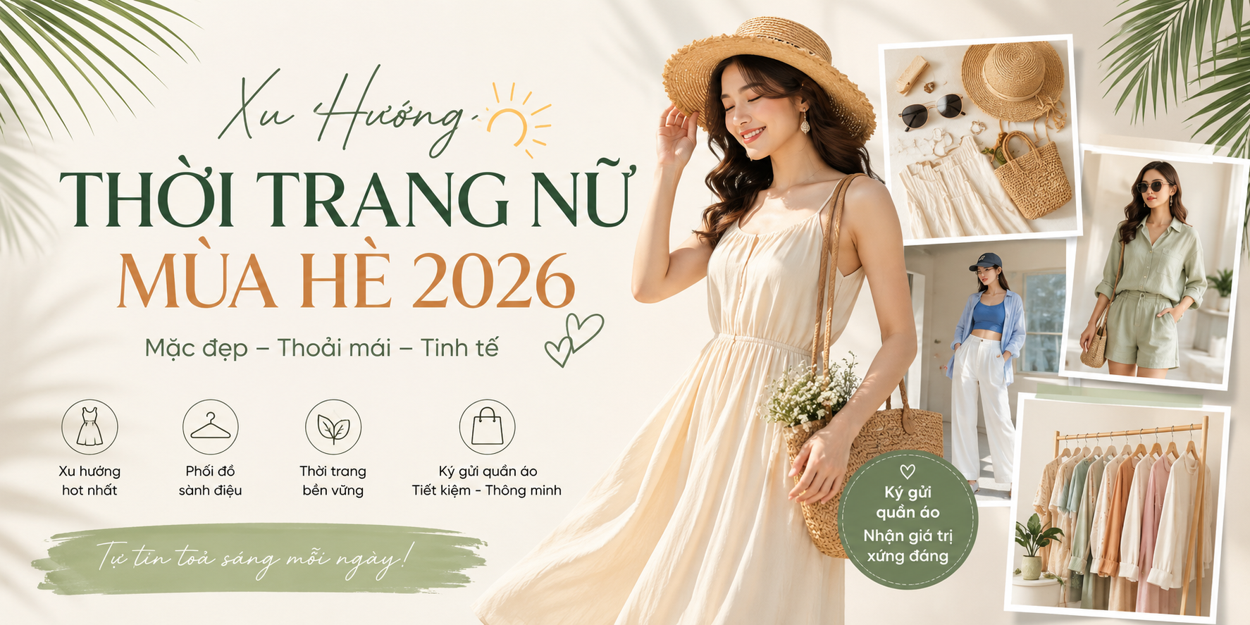 Xu Hướng Thời Trang Nữ Mùa Hè 2026 Được Yêu Thích Nhất